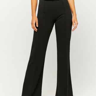 Černé flared fit kalhoty TALLY WEiJL