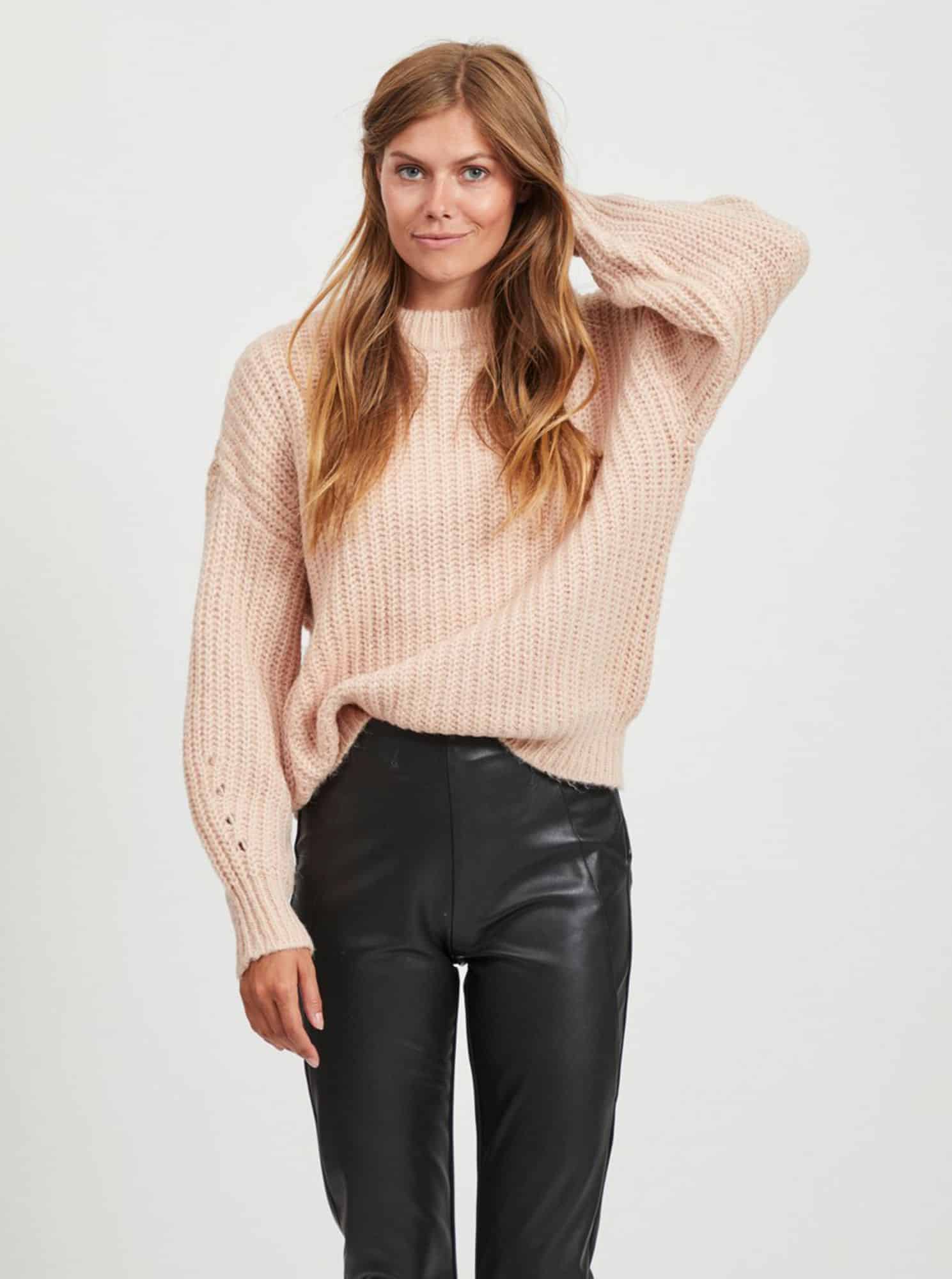 Růžový svetr VILA