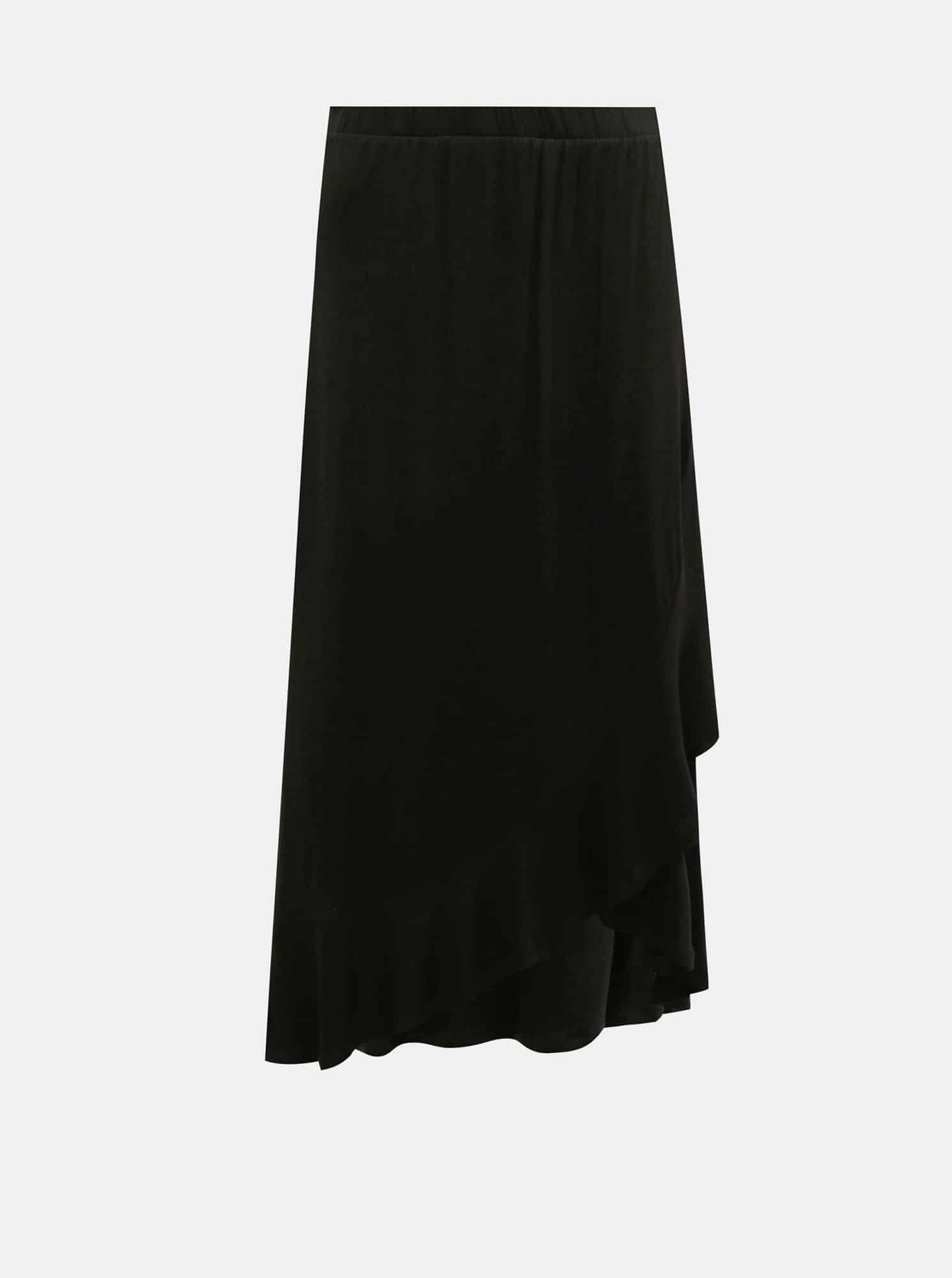 Jacqueline de Yong černá zavinovací maxi sukně