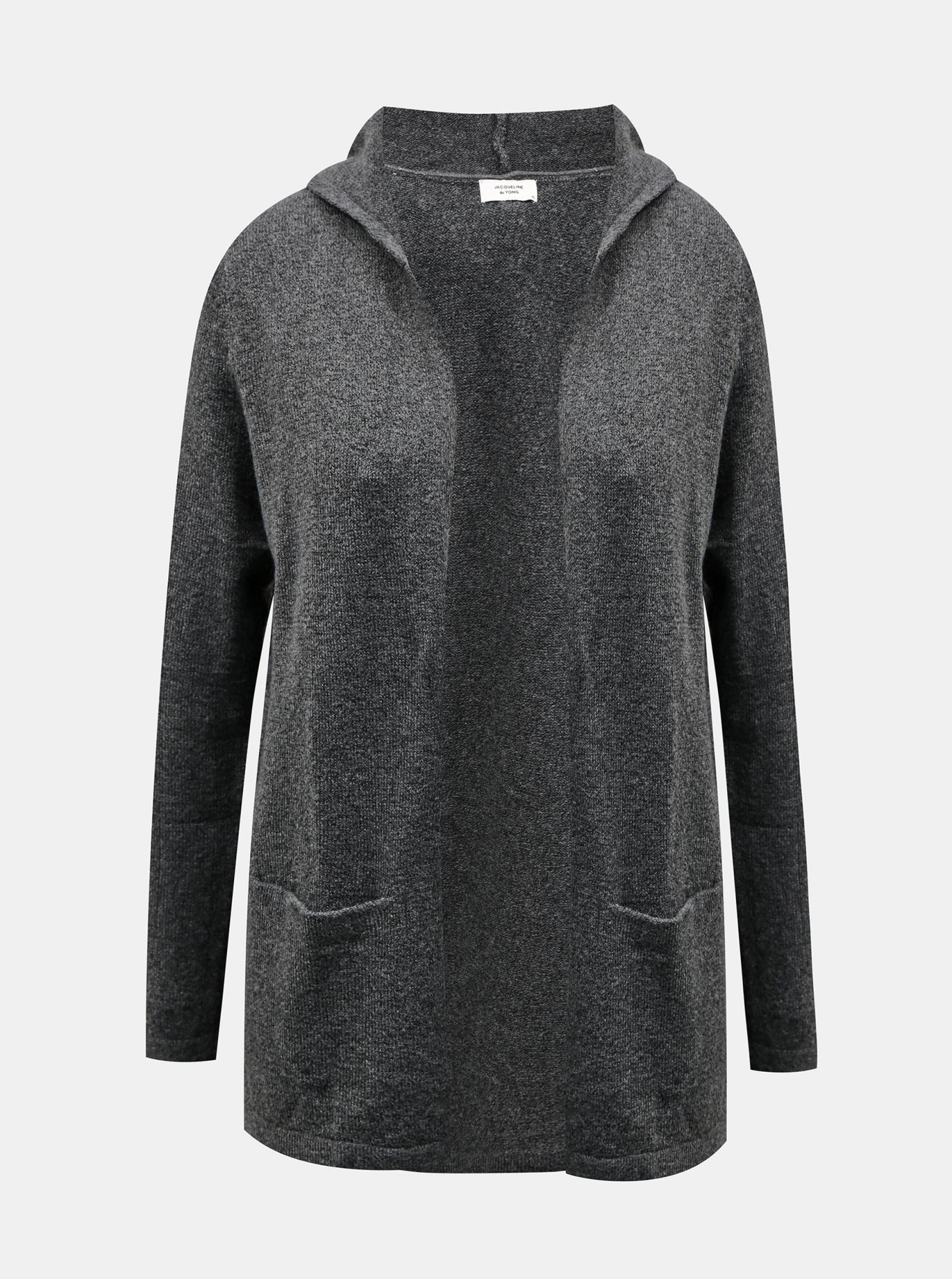 Tmavě šedý kardigan Jacqueline de Yong