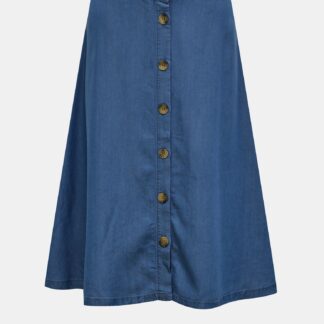 Tmavě modrá džínová sukně ONLY Manhattan
