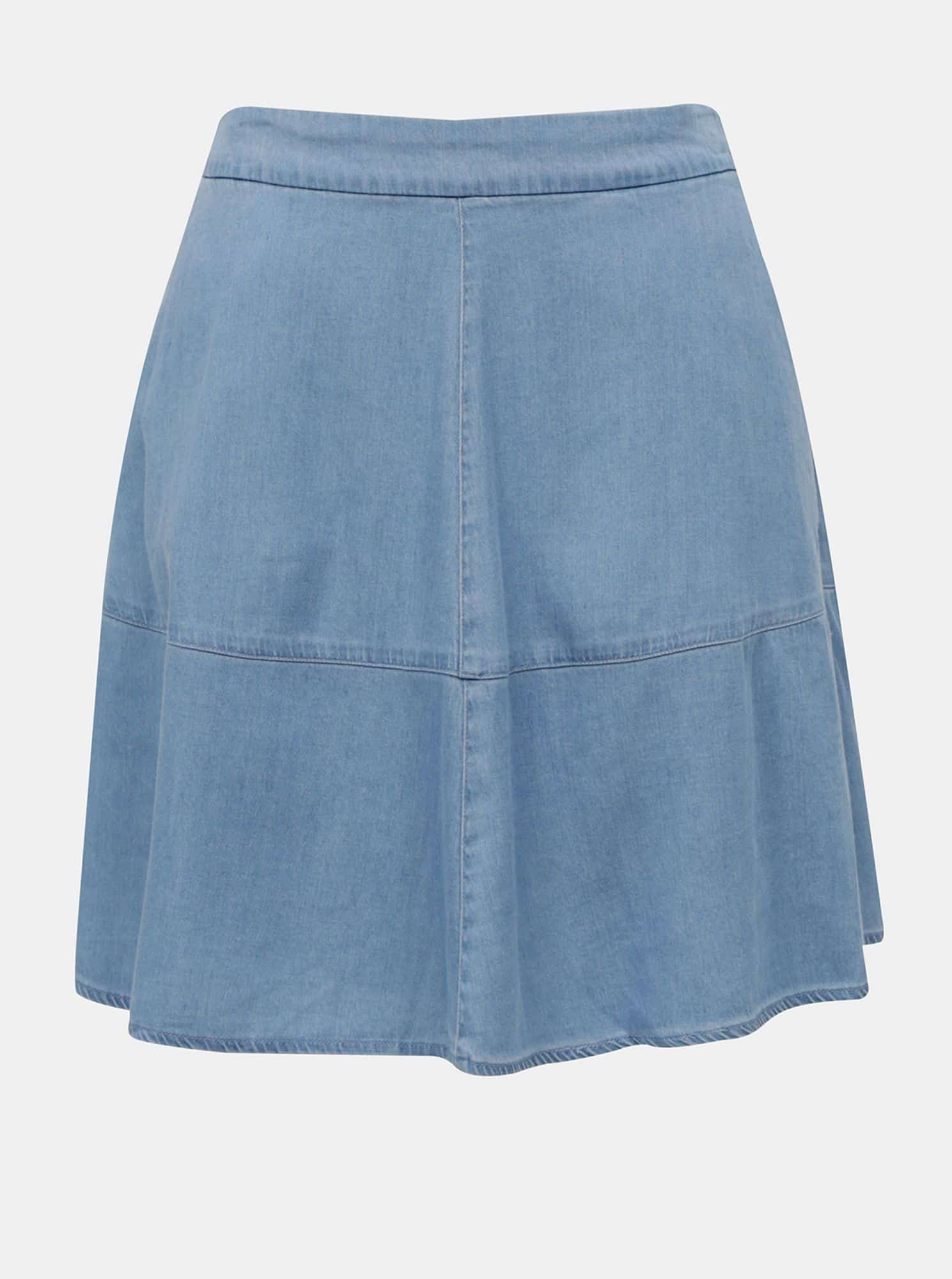 Modrá sukně VILA Bista