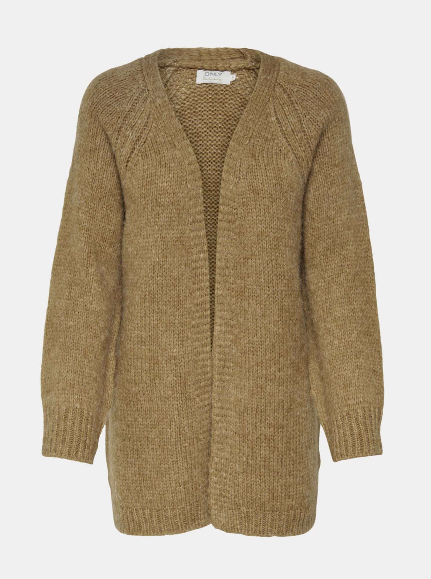 Hnědý kardigan ONLY Benin