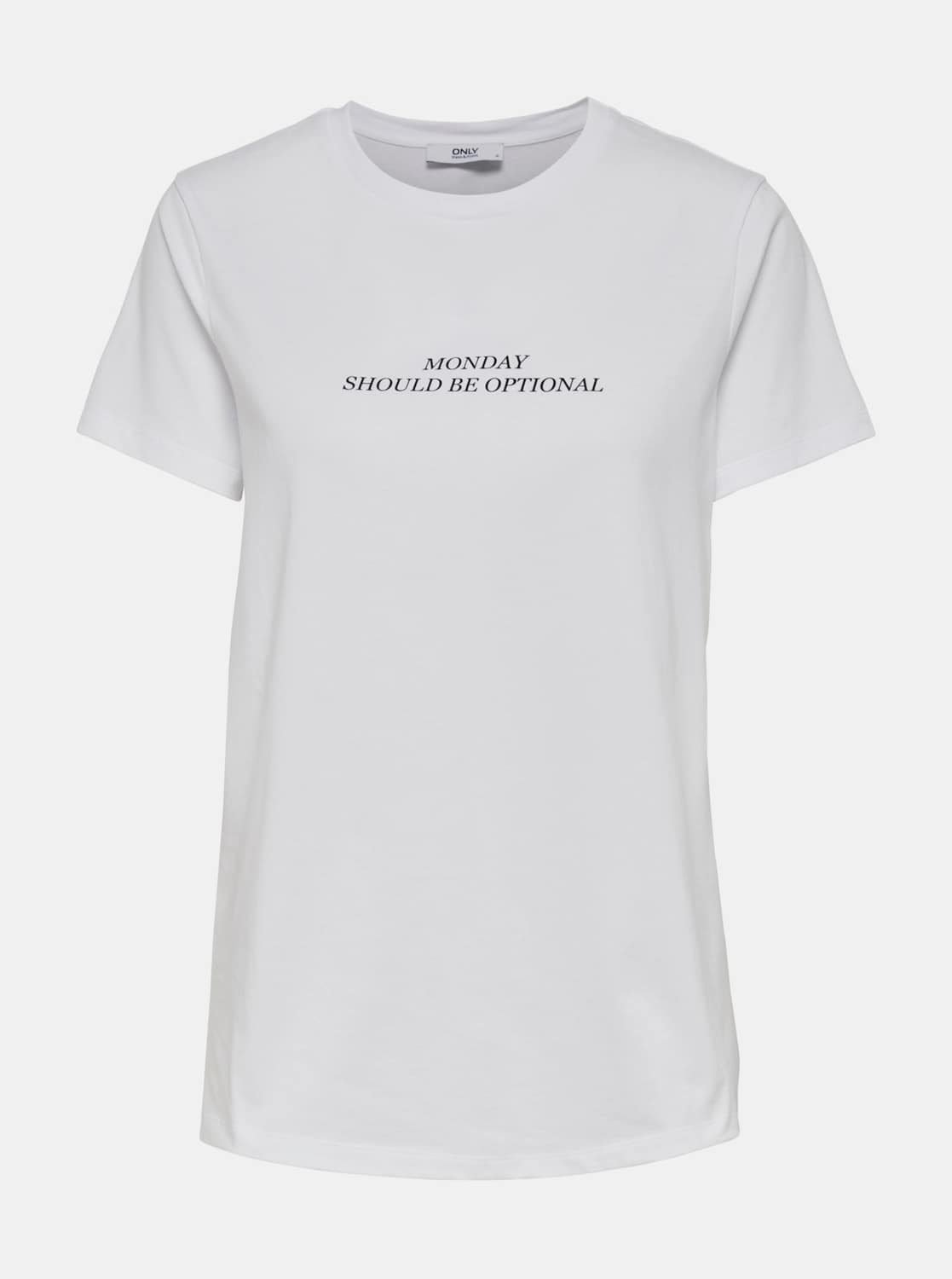Bílé  tričko s potiskem ONLY Gabriella