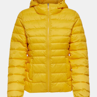 Žlutá zimní prošívaná bunda ONLY New Thaoe