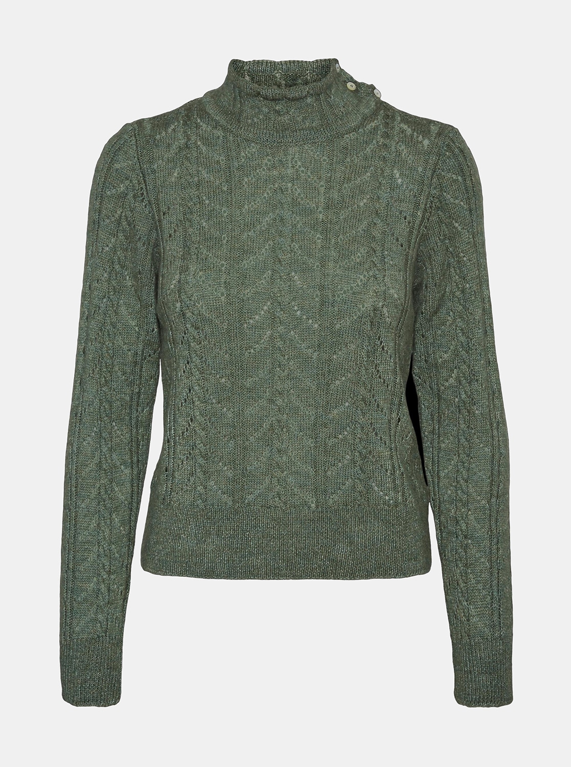 Zelený lehký svetr VERO MODA