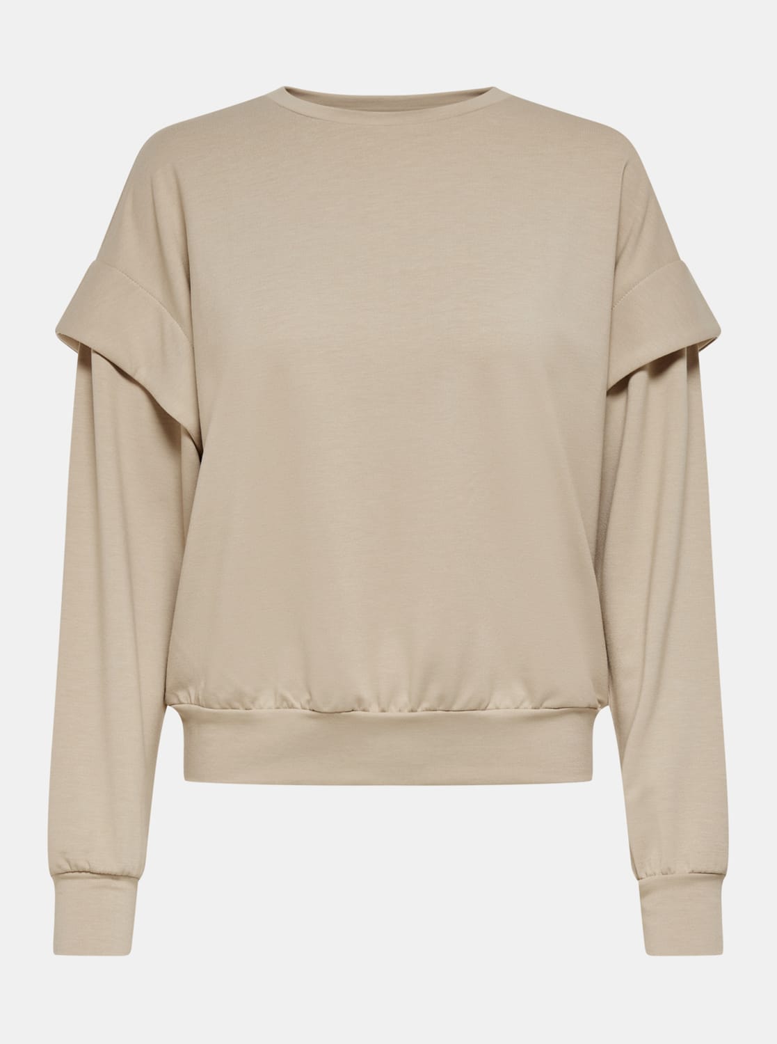 Béžová mikina ONLY Fanna