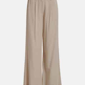 Béžové volné kalhoty Object