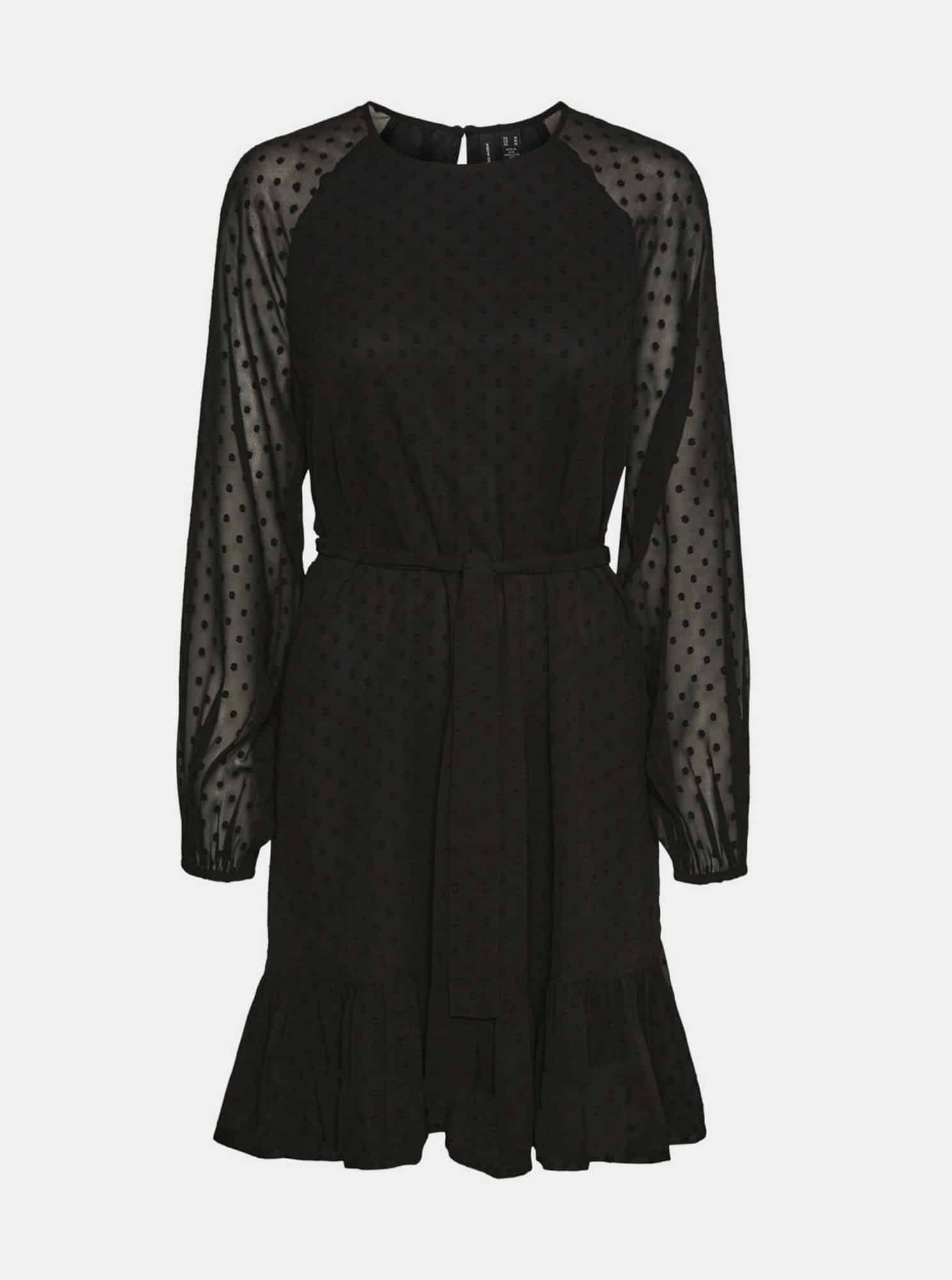 Černé šaty VERO MODA Thea