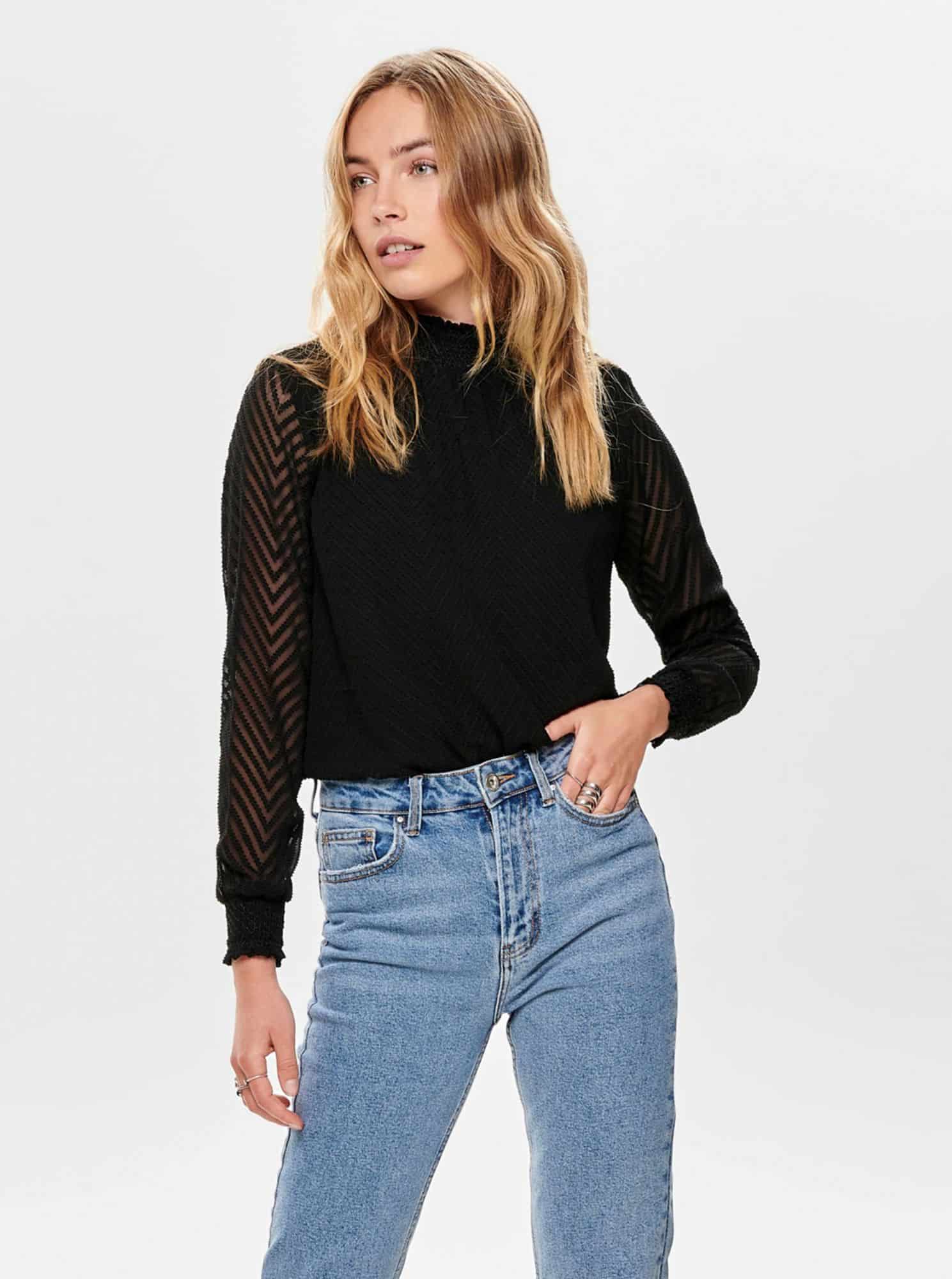 Černá halenka ONLY New