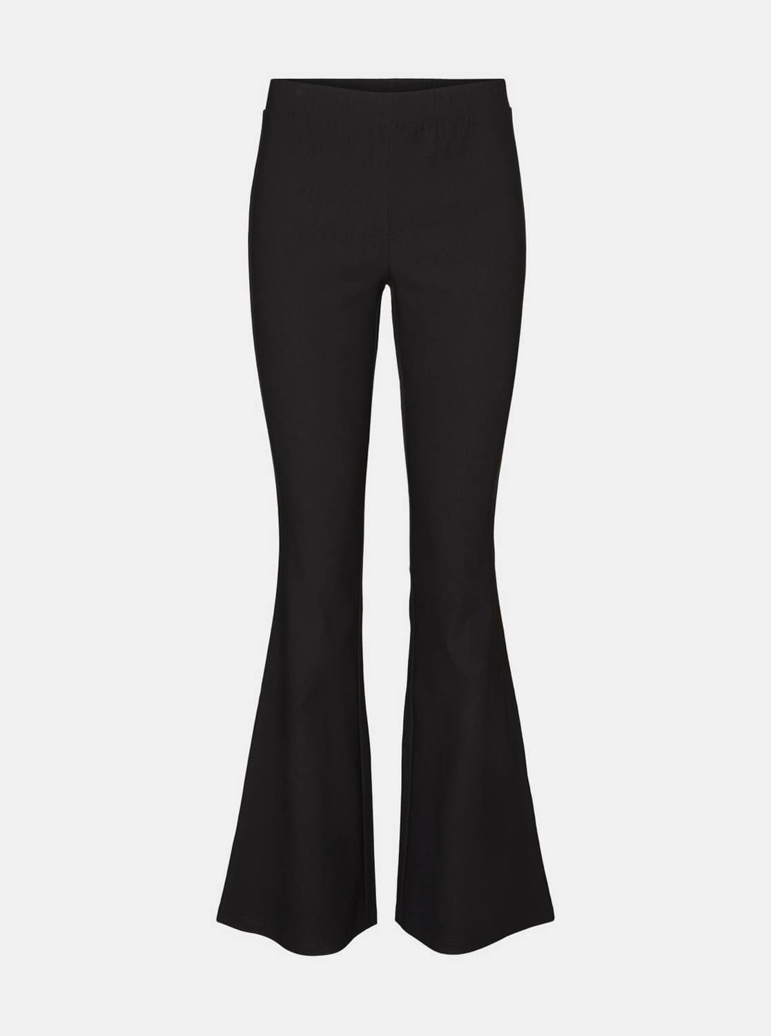 Černé flared fit kalhoty Noisy May Billie