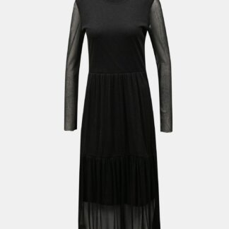 Černé šaty VERO MODA Aurora