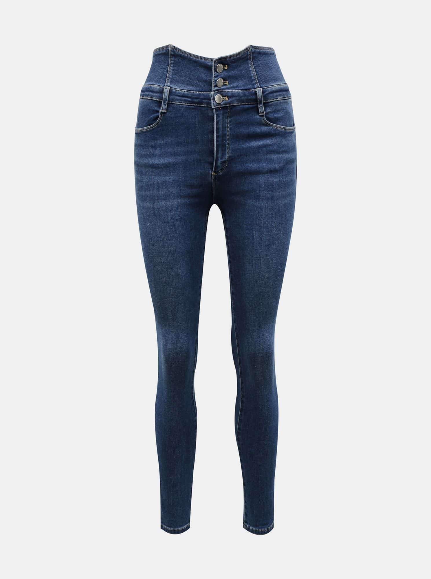 Modré skinny fit džíny TALLY WEiJL