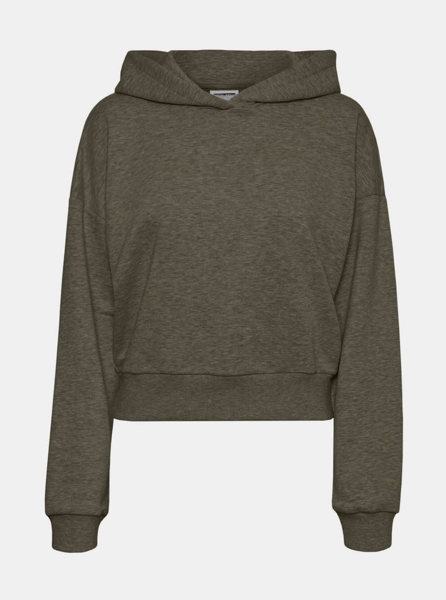 Khaki mikina s kapucí Noisy May Andy