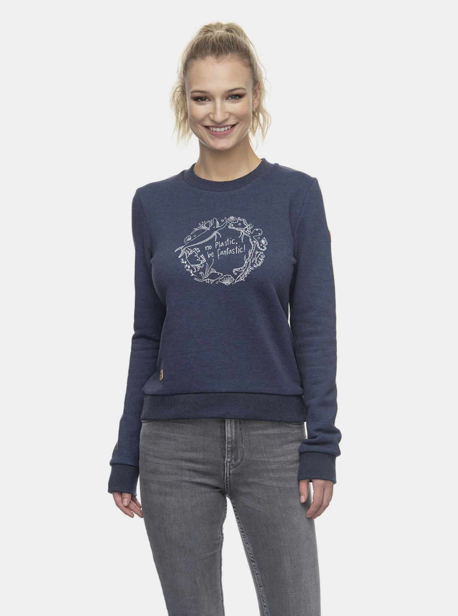 Tmavě modrá dámská mikina Ragwear