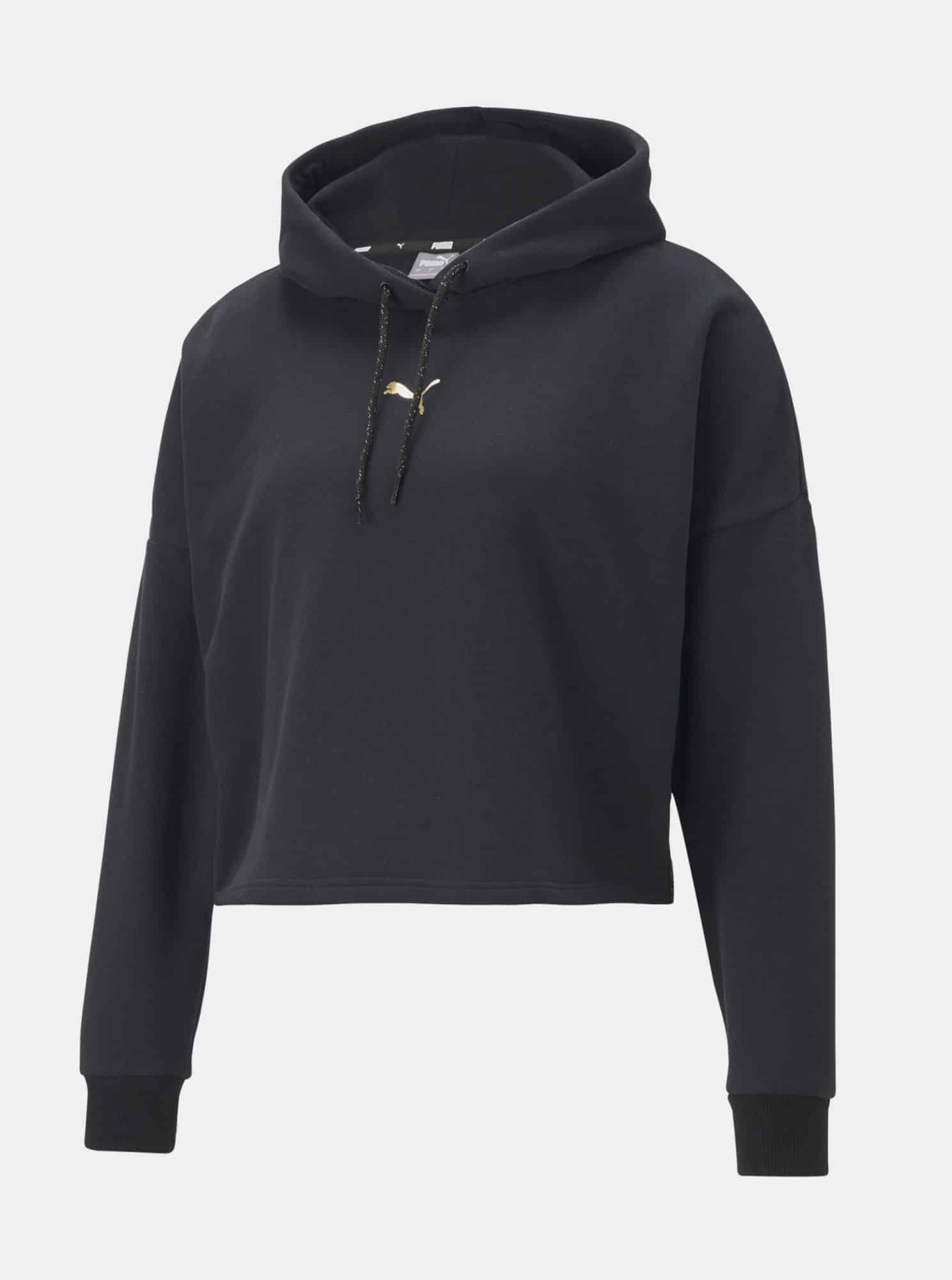 Černá dámská krátká mikina Puma