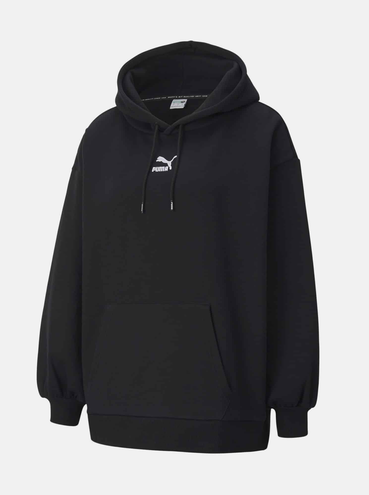 Černá dámská mikina s kapucí Puma