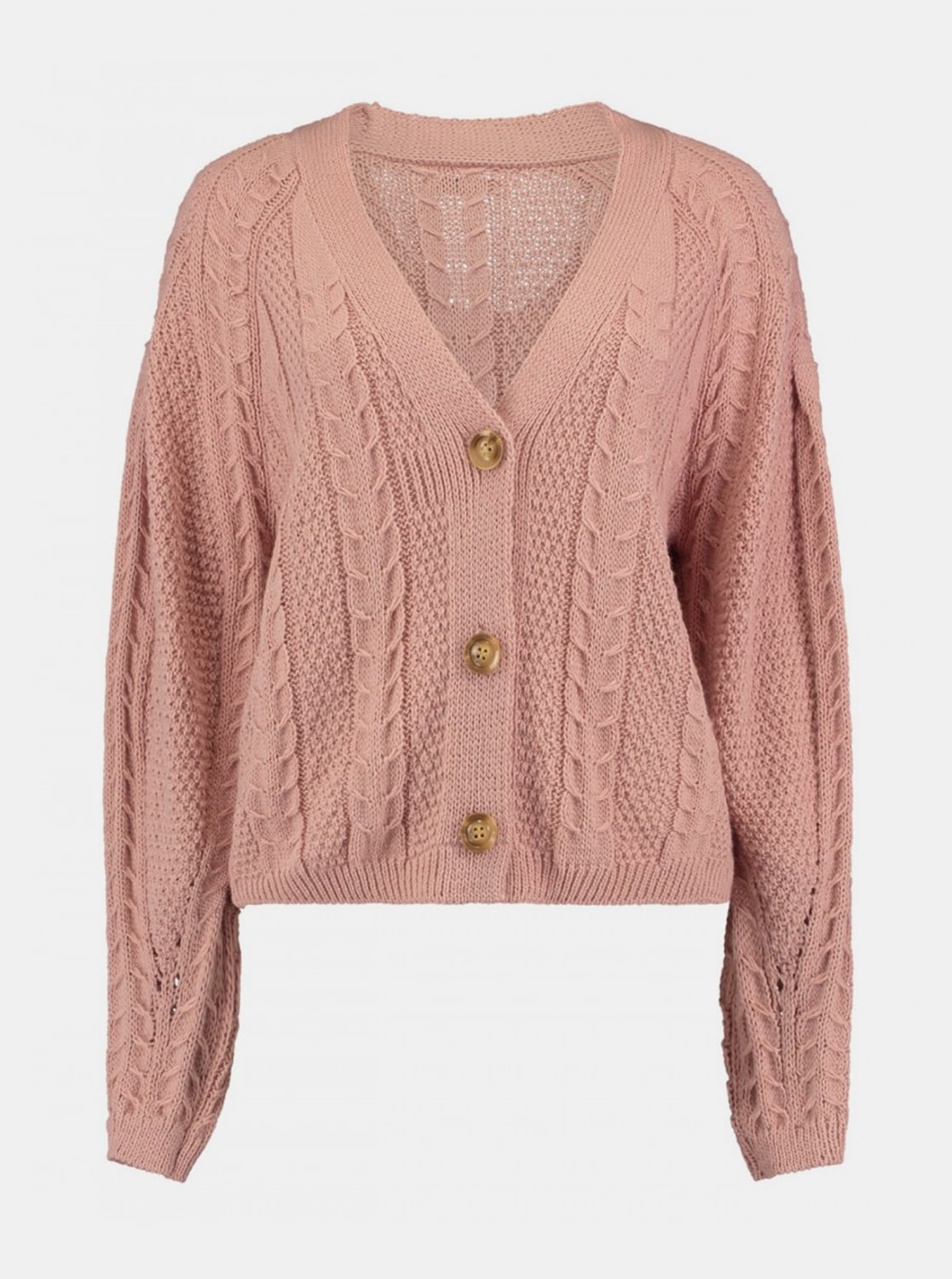 Růžový kardigan Haily´s