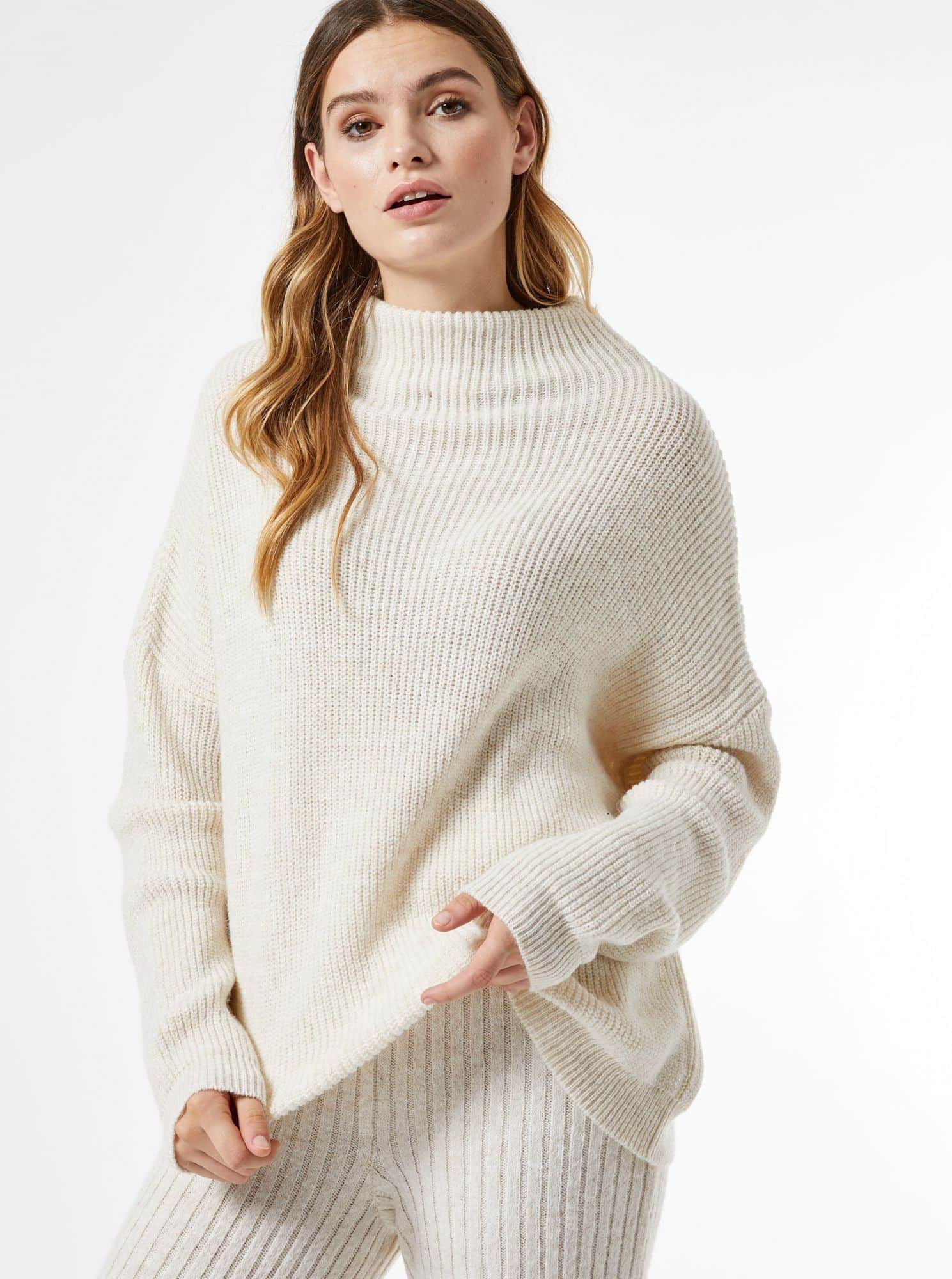Krémový svetr Dorothy Perkins