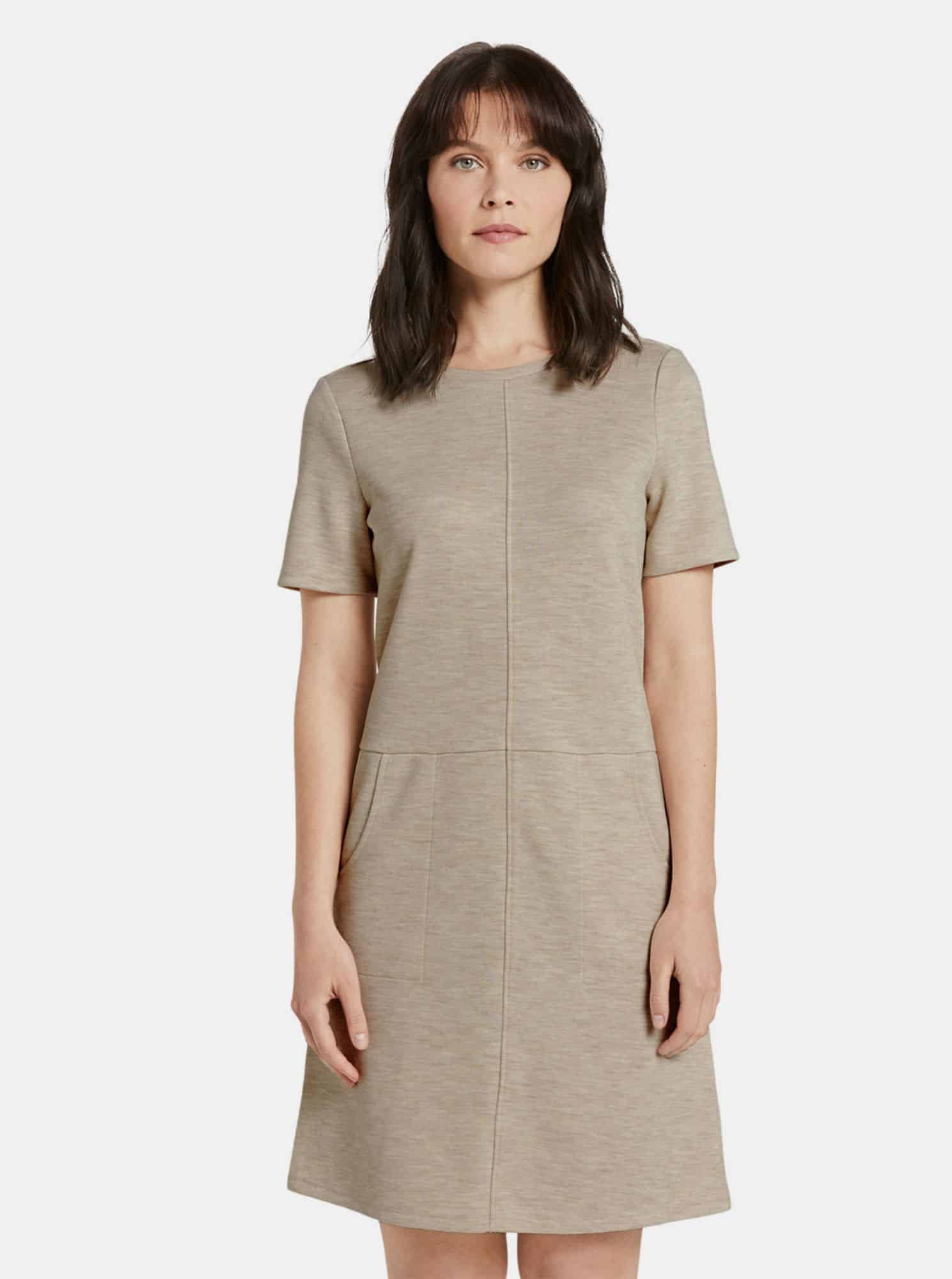 Béžové dámské šaty Tom Tailor