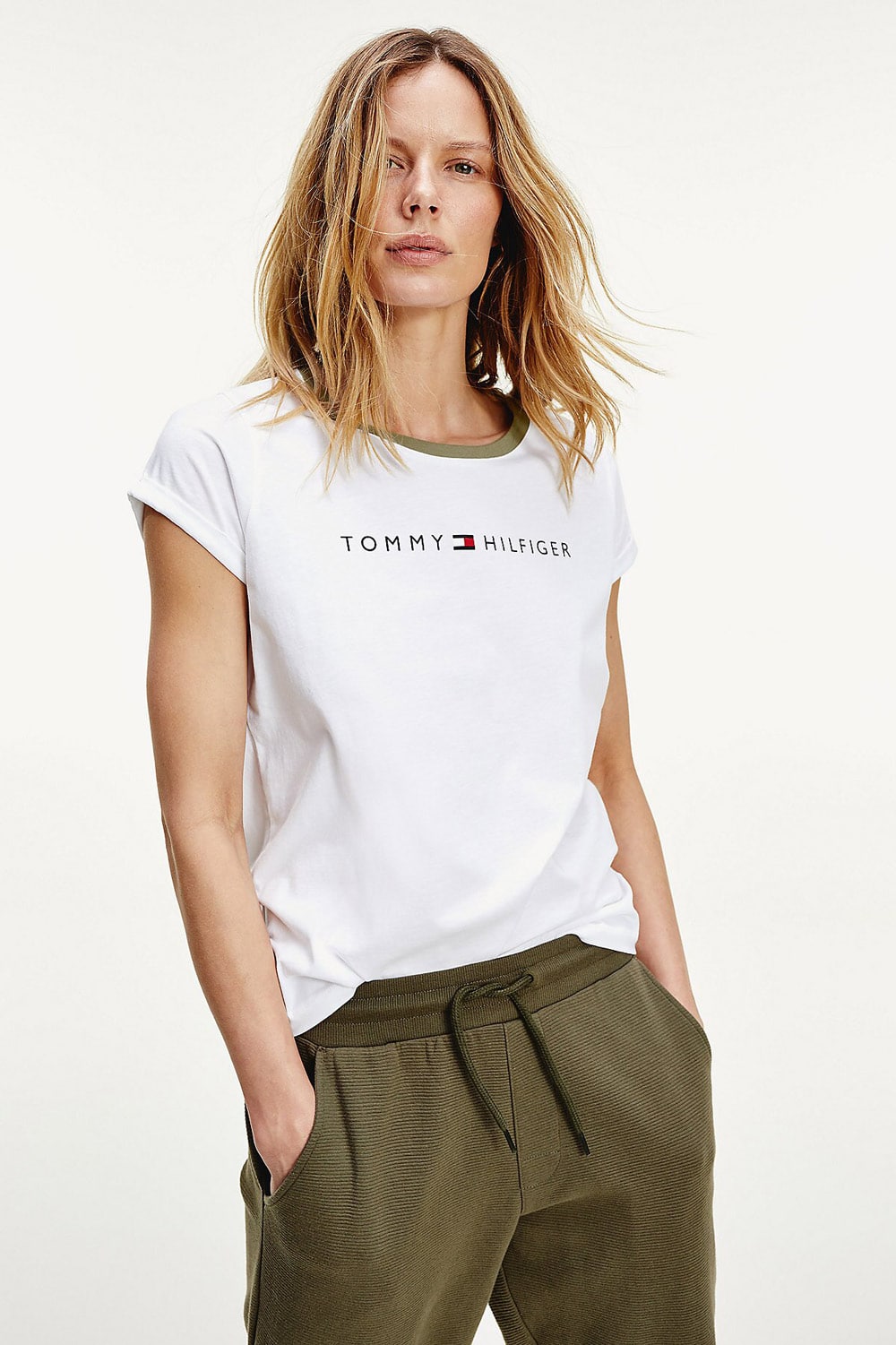 Tommy Hilfiger bílé tričko RN TEE SS
