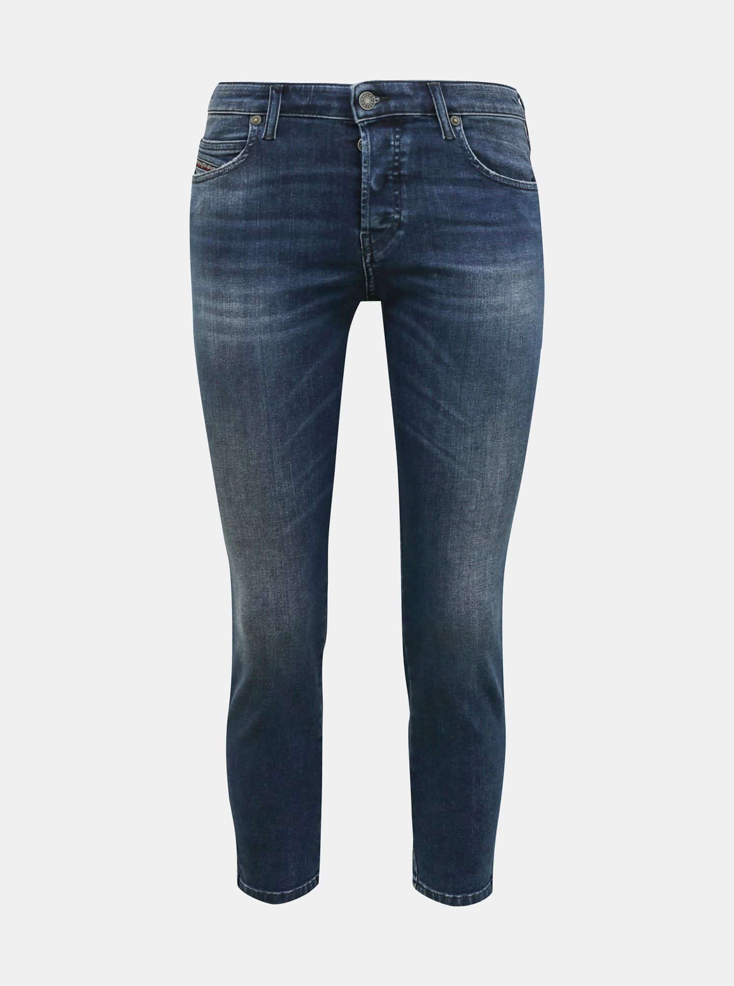 Modré dámské slim fit džíny Diesel