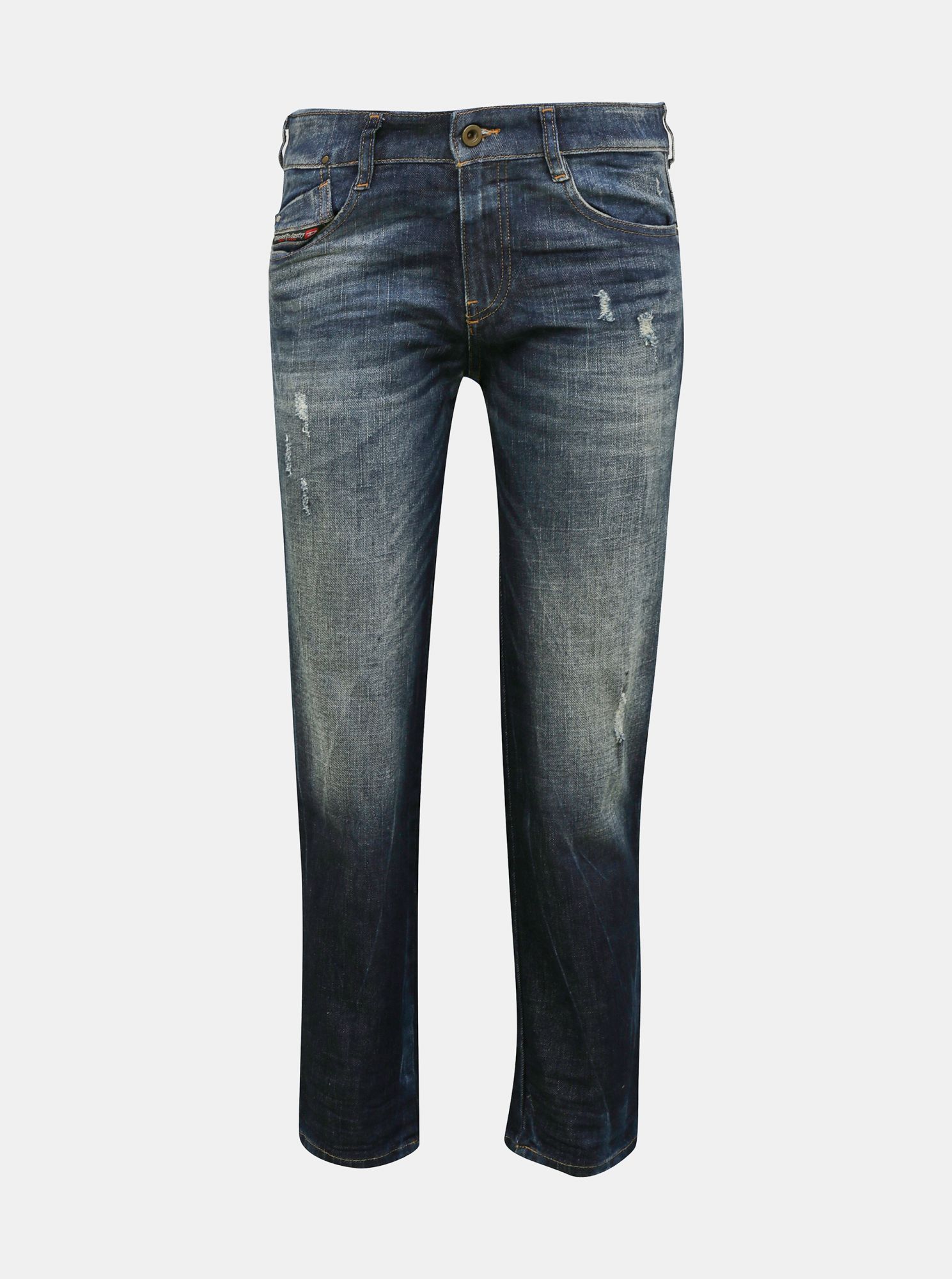 Modré dámské slim fit džíny Diesel