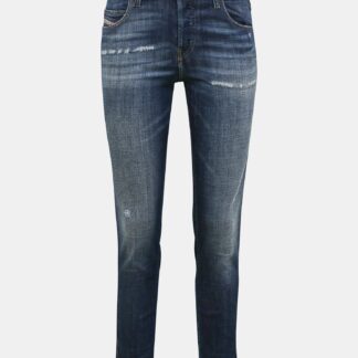 Modré dámské slim fit džíny Diesel