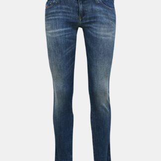 Modré dámské skinny fit džíny Diesel
