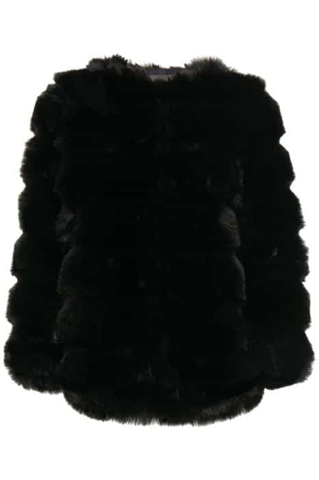 Ichi černý zimní kabát X Zenia JA