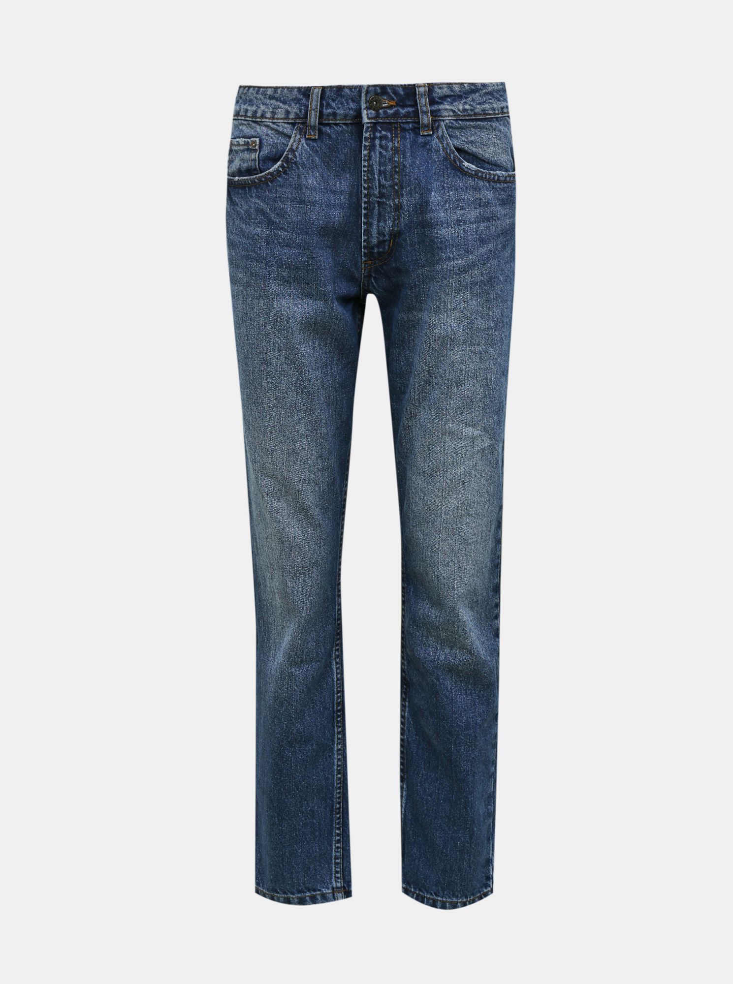 Modré boyfriend džíny Jacqueline de Yong Selma