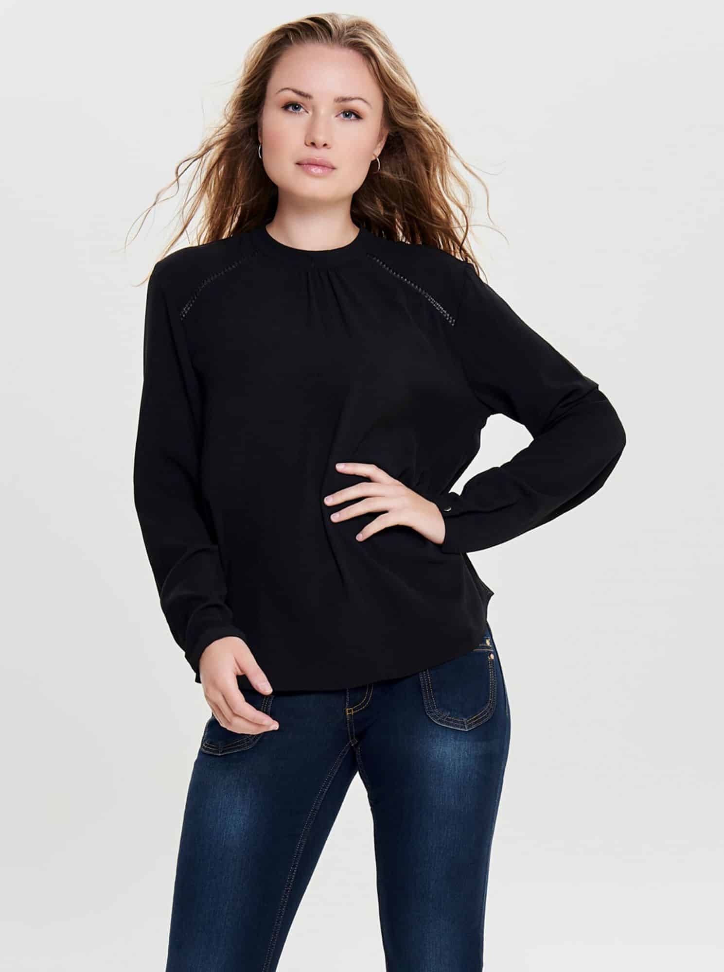 Černá halenka ONLY New Mallory