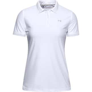 Tričko Under Armour Zinger Pique Polo-WHT