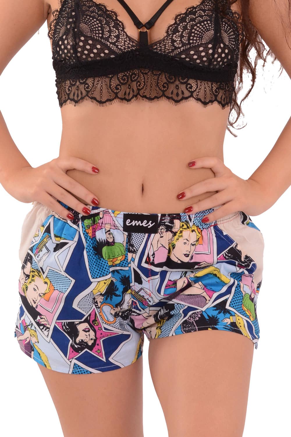 Emes komiksové trenýrky s kapsami