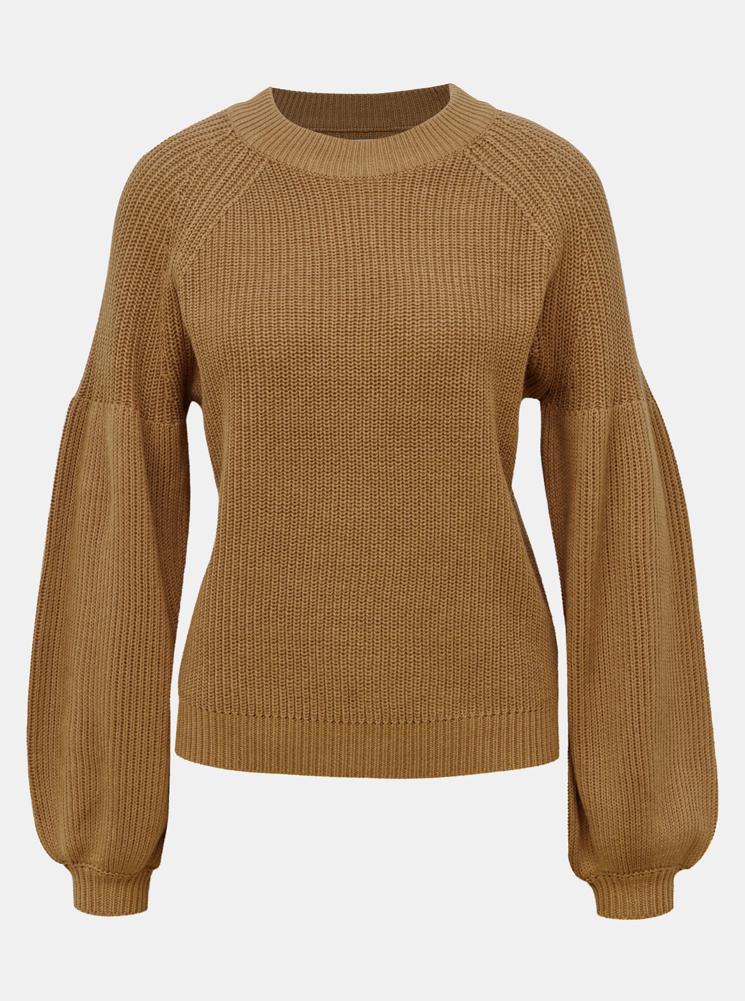 Hnědý svetr ONLY Laysla