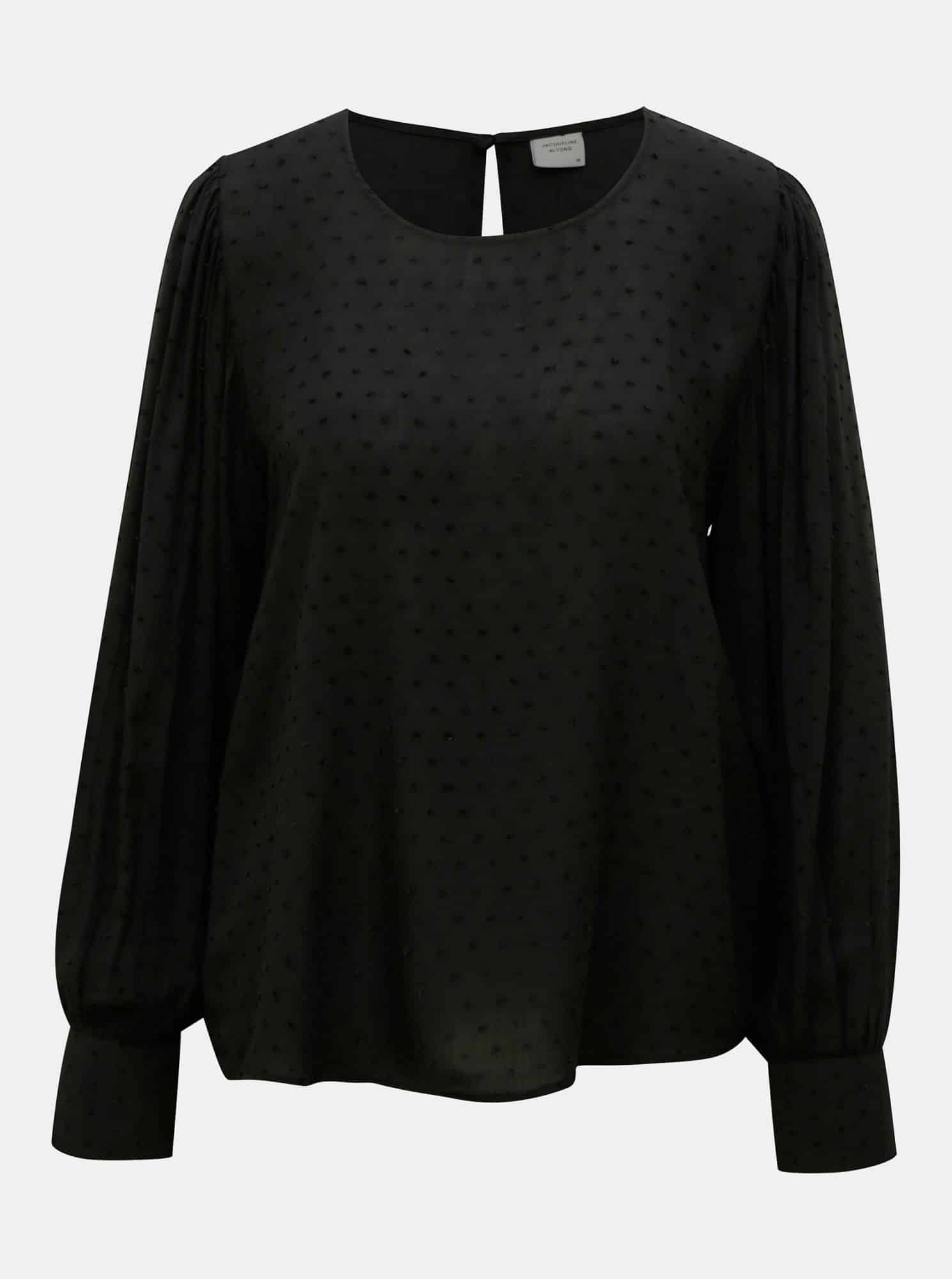 Černá volná halenka Jacqueline de Yong Malone