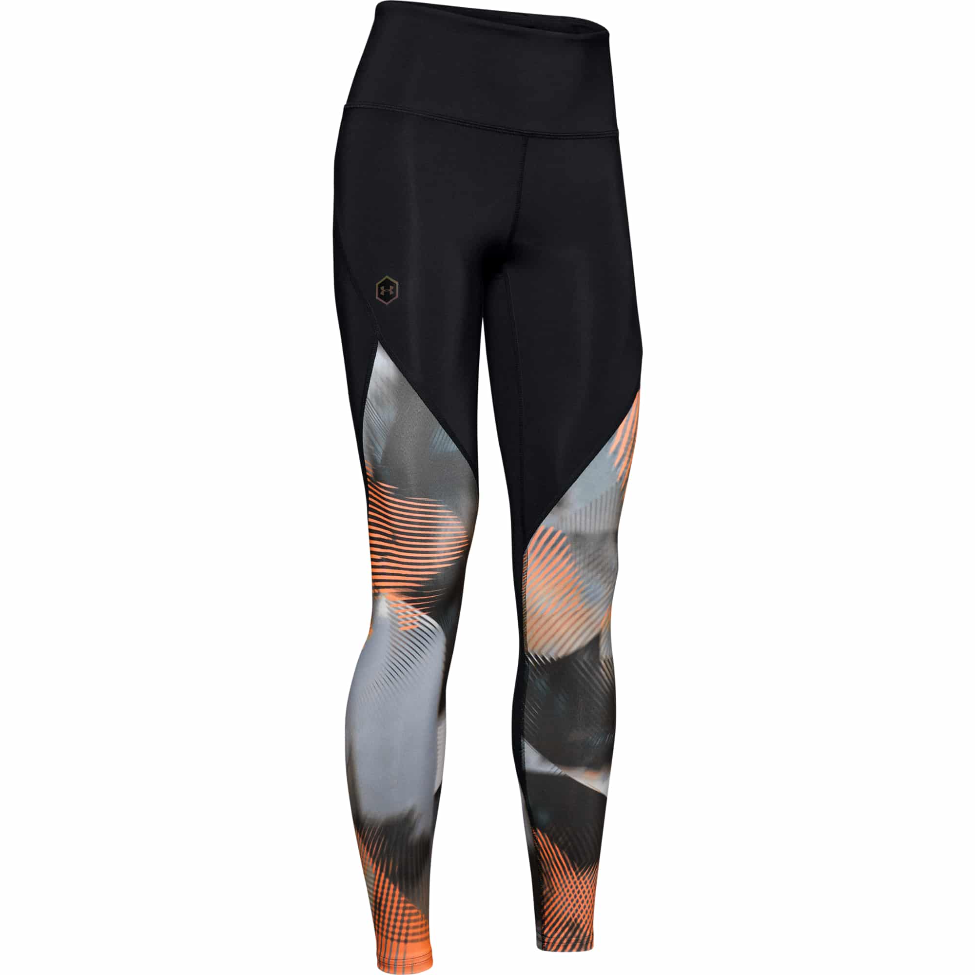 Legíny Under Armour UA Rush Legging - Print-BLK