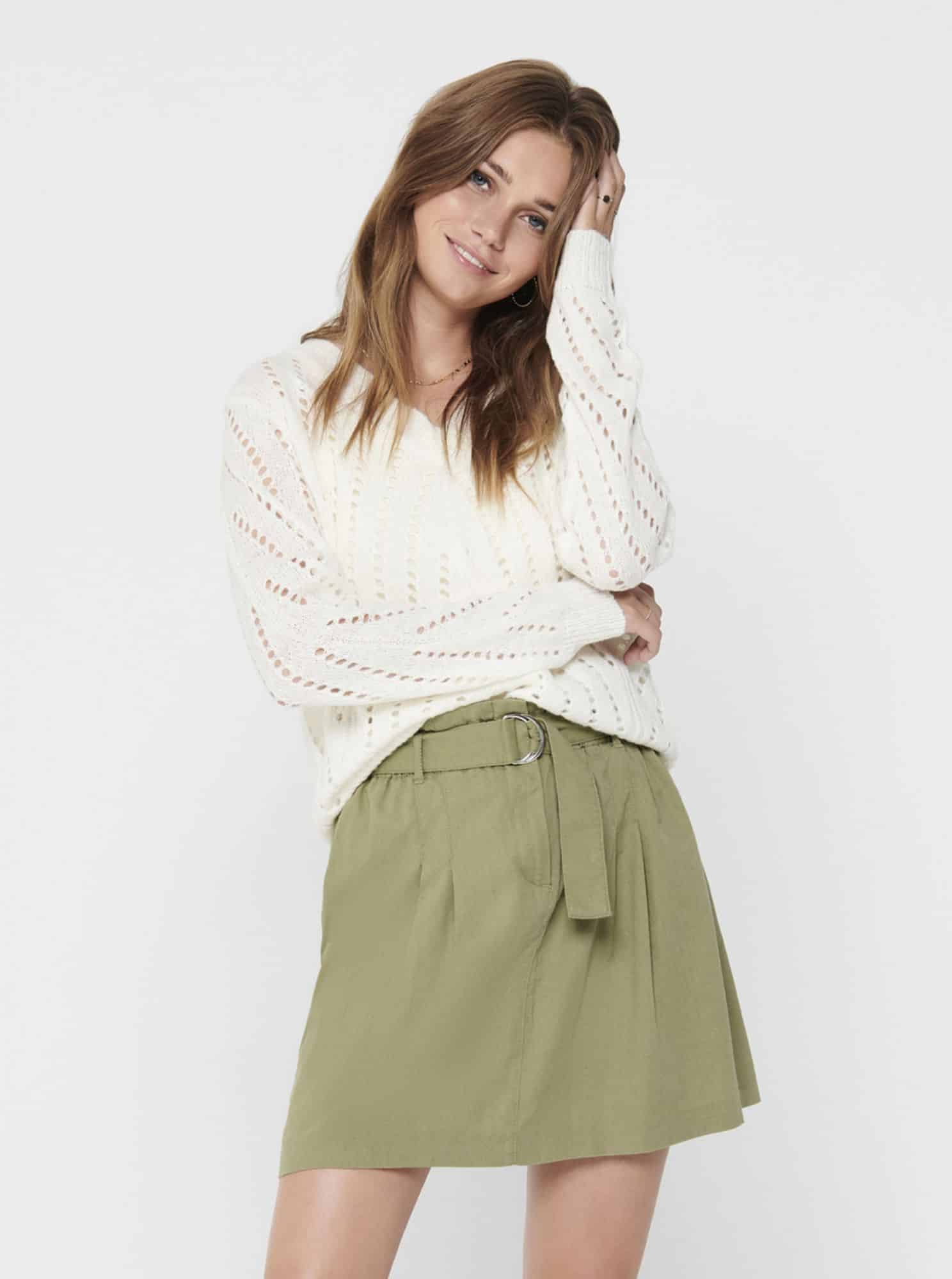 Bílý svetr Jacqueline de Yong Kristen