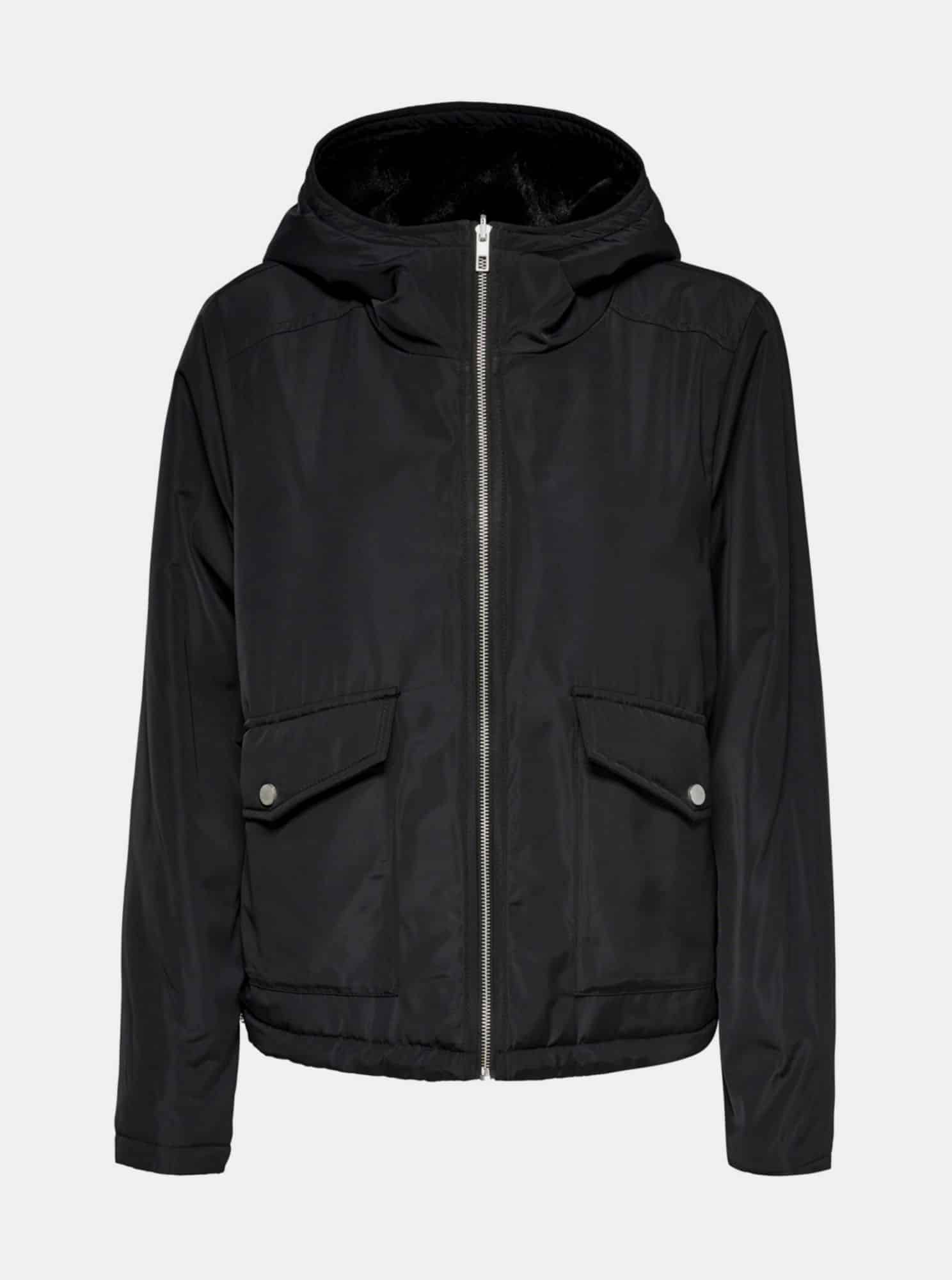 Černá zimní bunda ONLY Dahlia