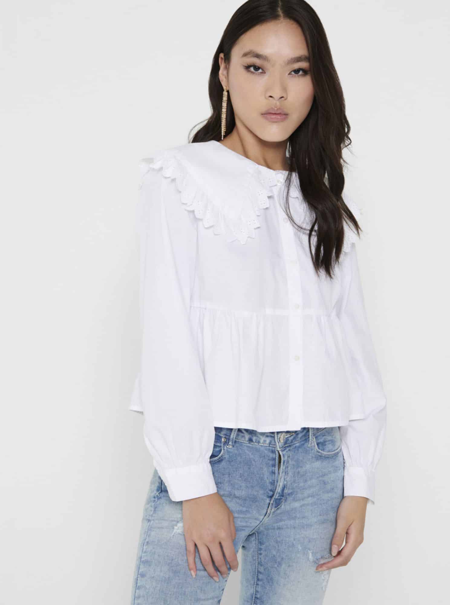 Bílá košile ONLY Tinker