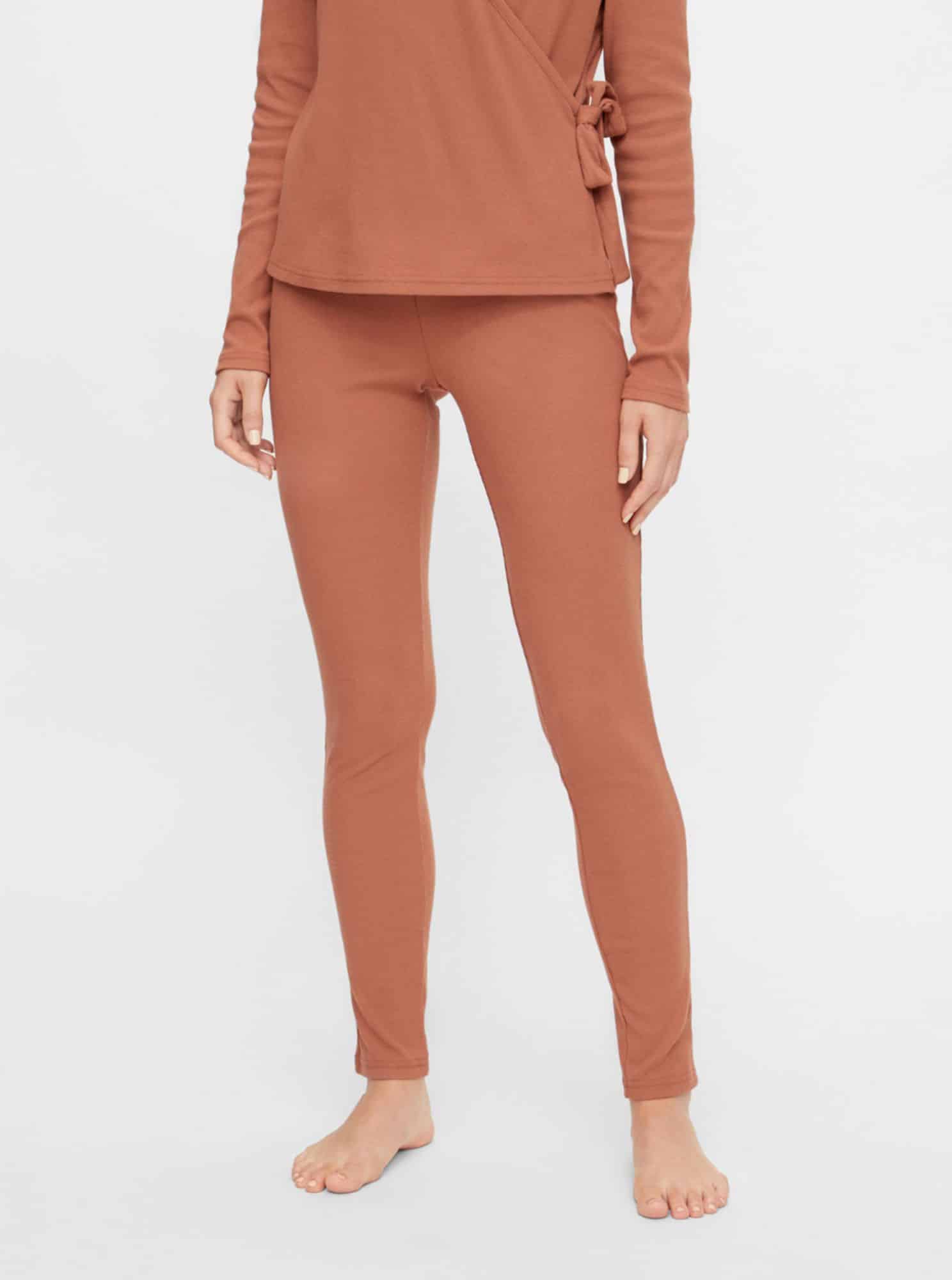 Starorůžové legíny Pieces Rosa