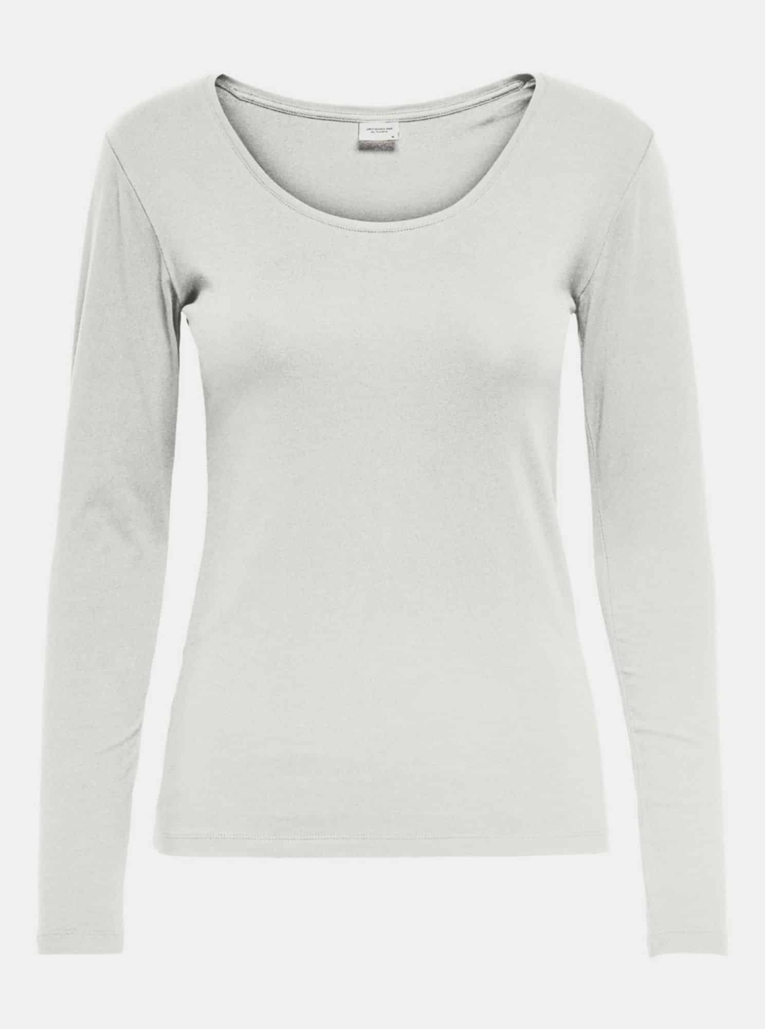 Bílé basic tričko Jacqueline de Yong Ava