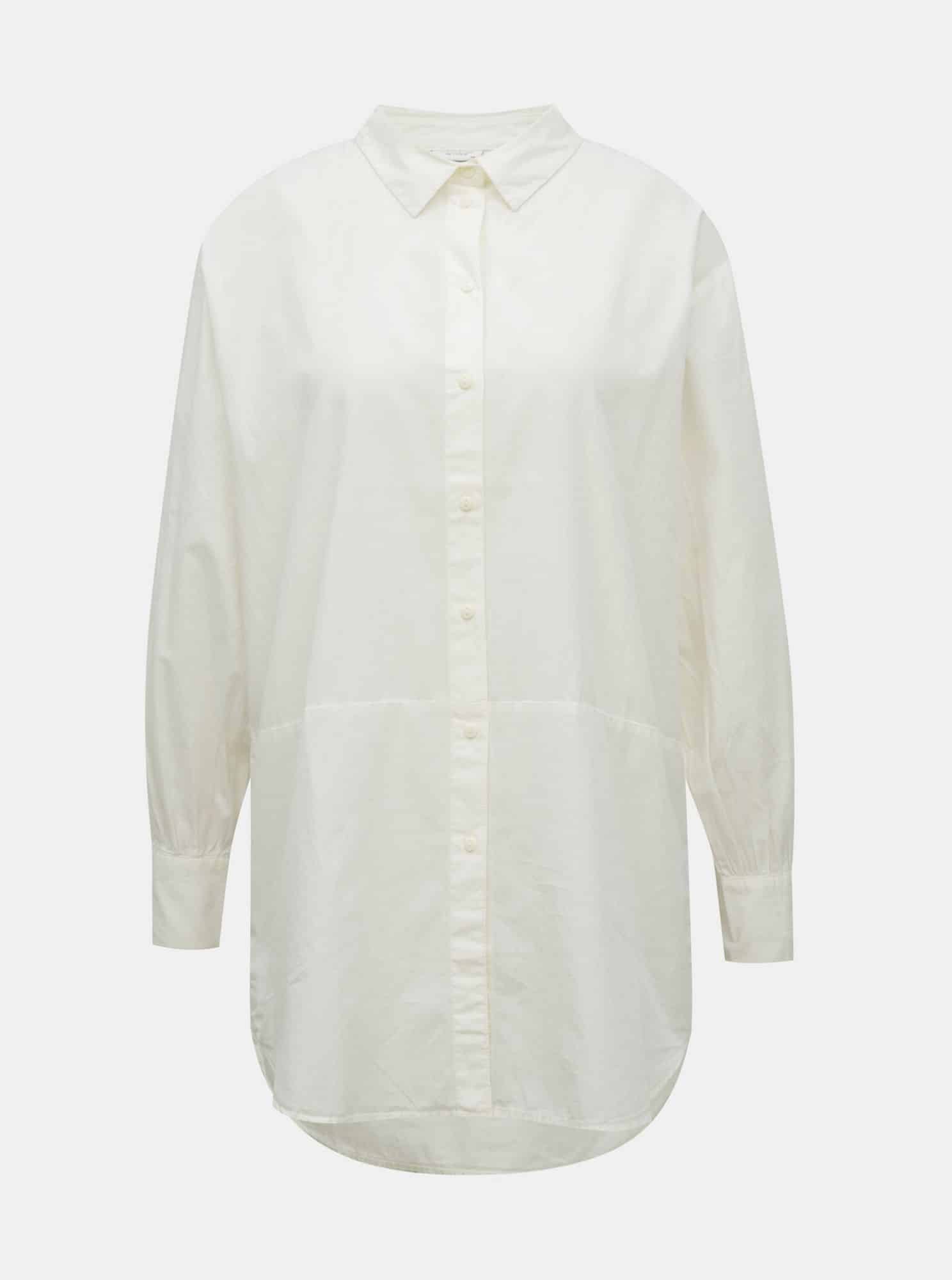 Bílá oversize košile Jacqueline de Yong Chiko