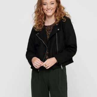 Černý křivák v semišové úpravě Jacqueline de Yong New Peach