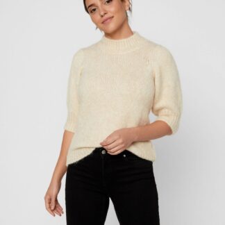 Krémový svetrový top VERO MODA Diana