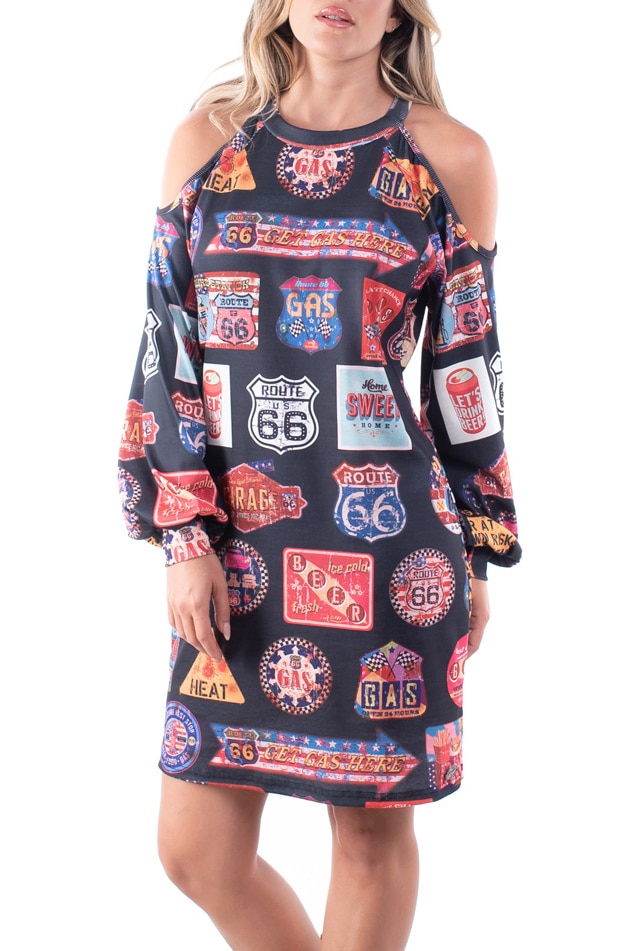 Culito from Spain barevné šaty Route 66