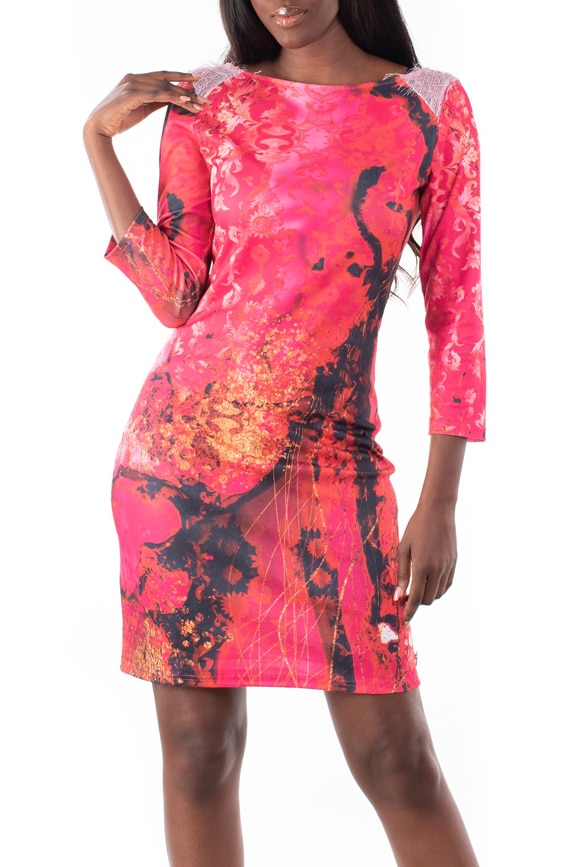 Culito from Spain růžové šaty Crepúsculo&Mar