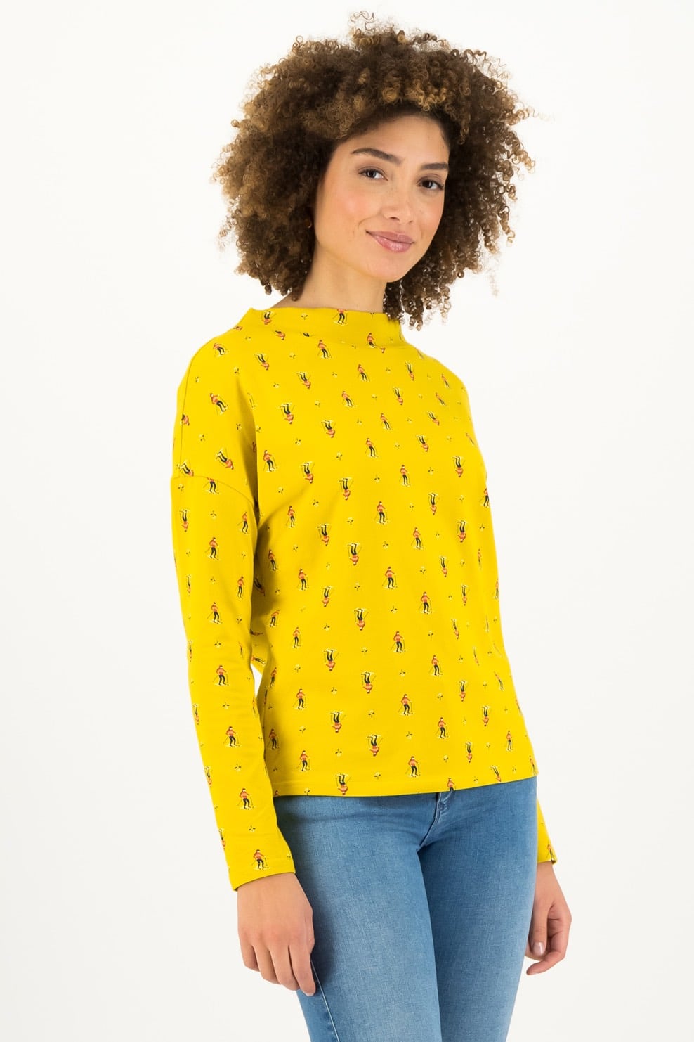 Blutsgeschwister žluté tričko Apres Ski