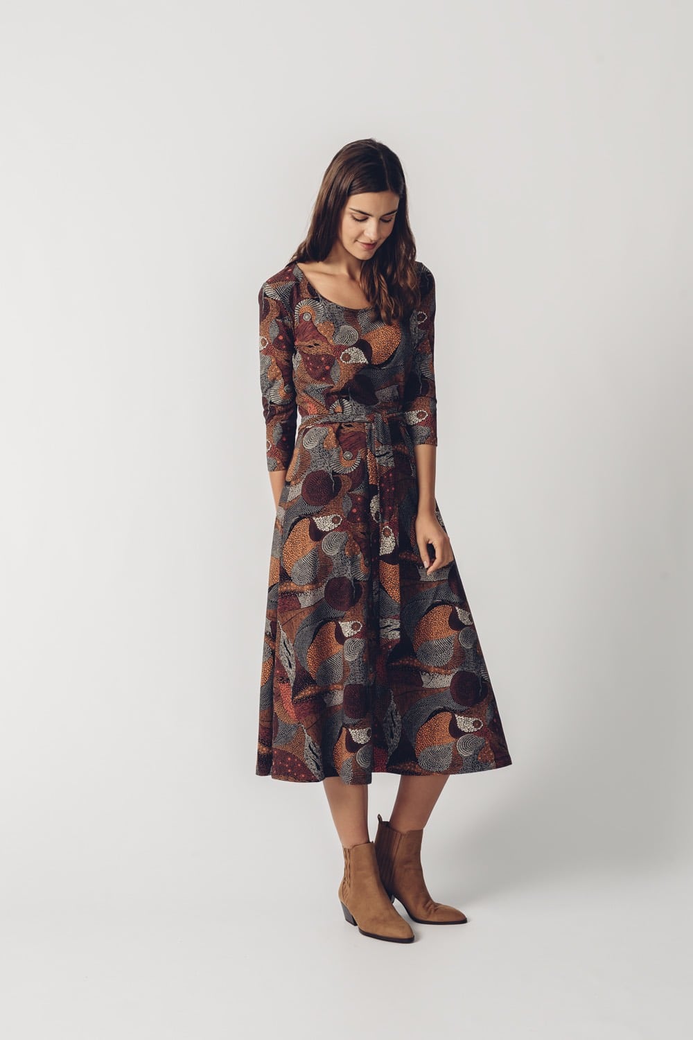 SKFK barevné šaty Espe