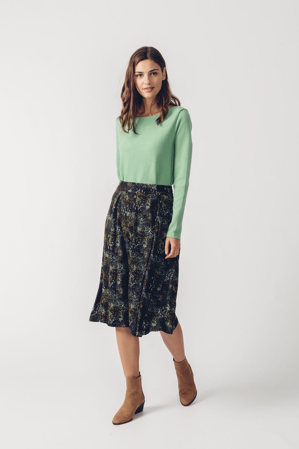 SKFK tmavá sukně Anaitze Long